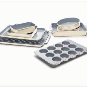Caraway Ceramic-Coated Bakeware Set | Non-Toxic & Non-Stick
