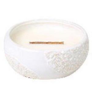 CURRANT VINTAGE LACE LARGE PREMIUM HearthWick Flame Scented Candle by WoodWick
