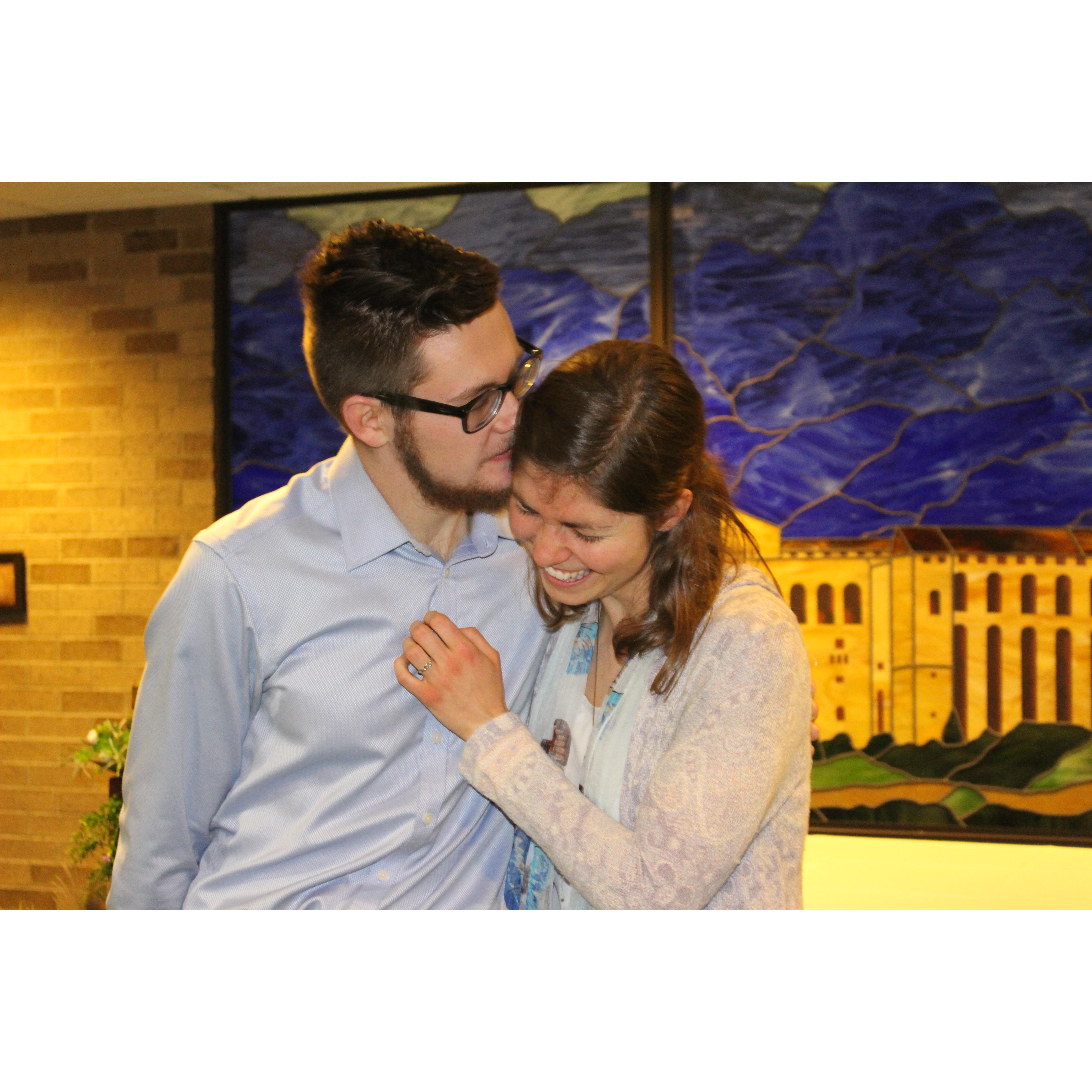 November 17th, 2017 - the night that Gavin proposed