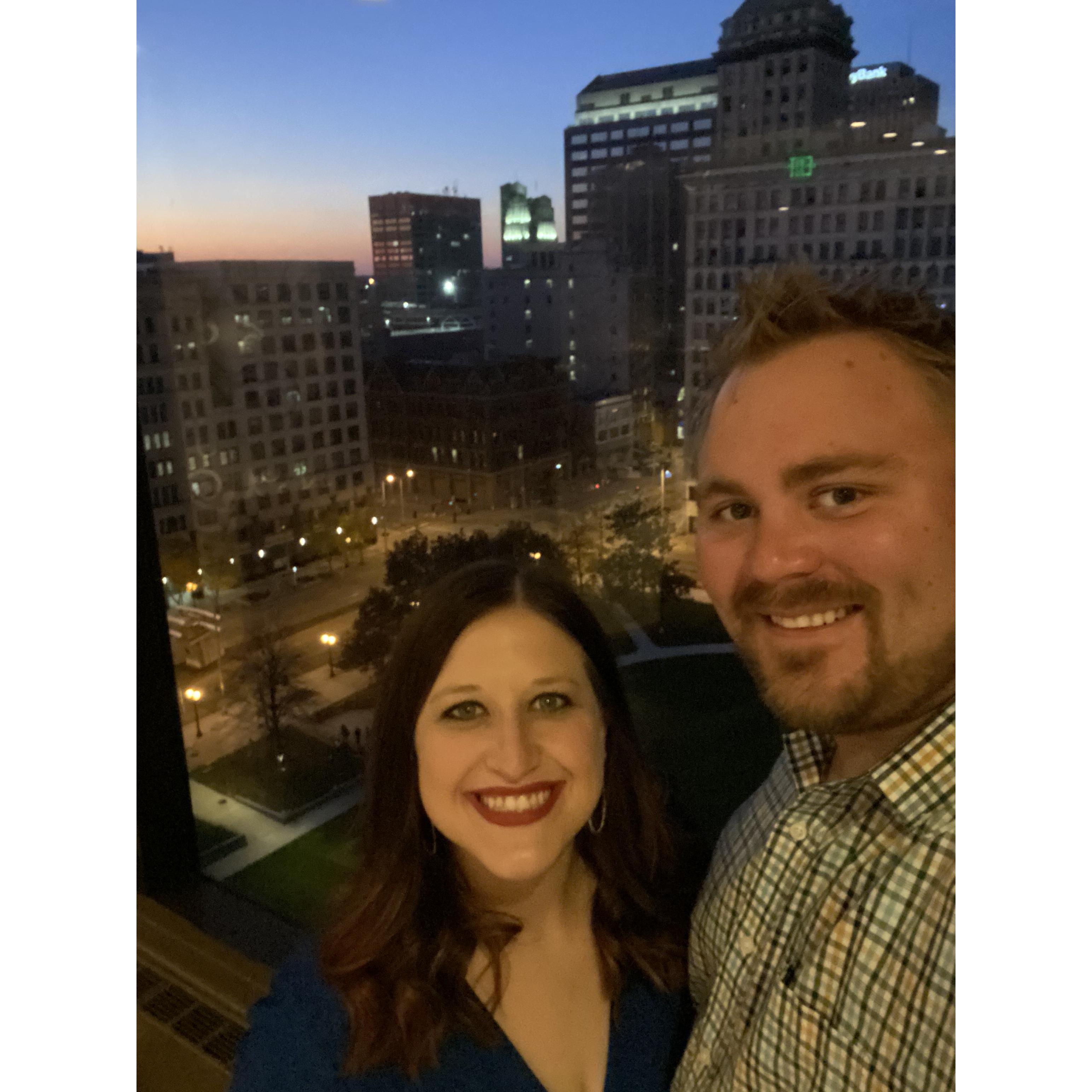 Dinner on the roof top!