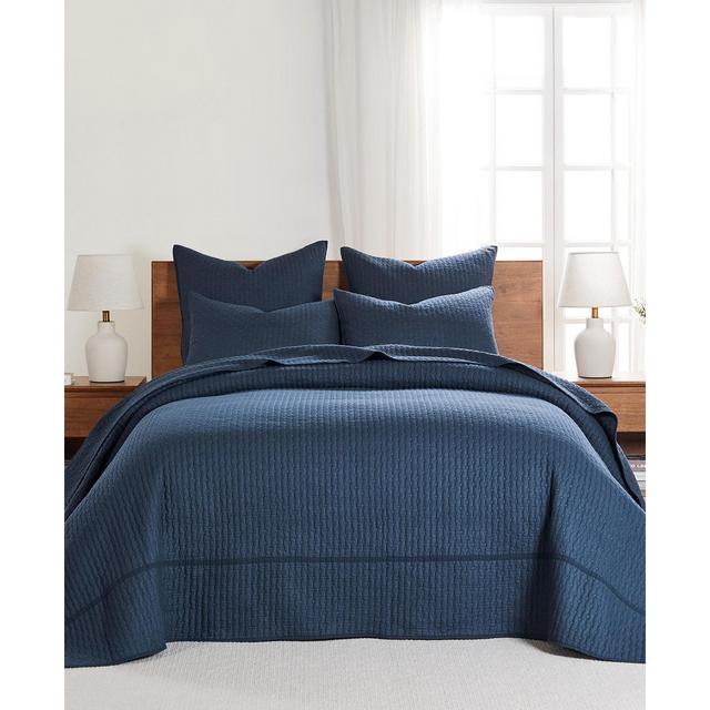 Levtex Cross Stitch Stitching 3-Pc. Bedspread Sets, King/California King
