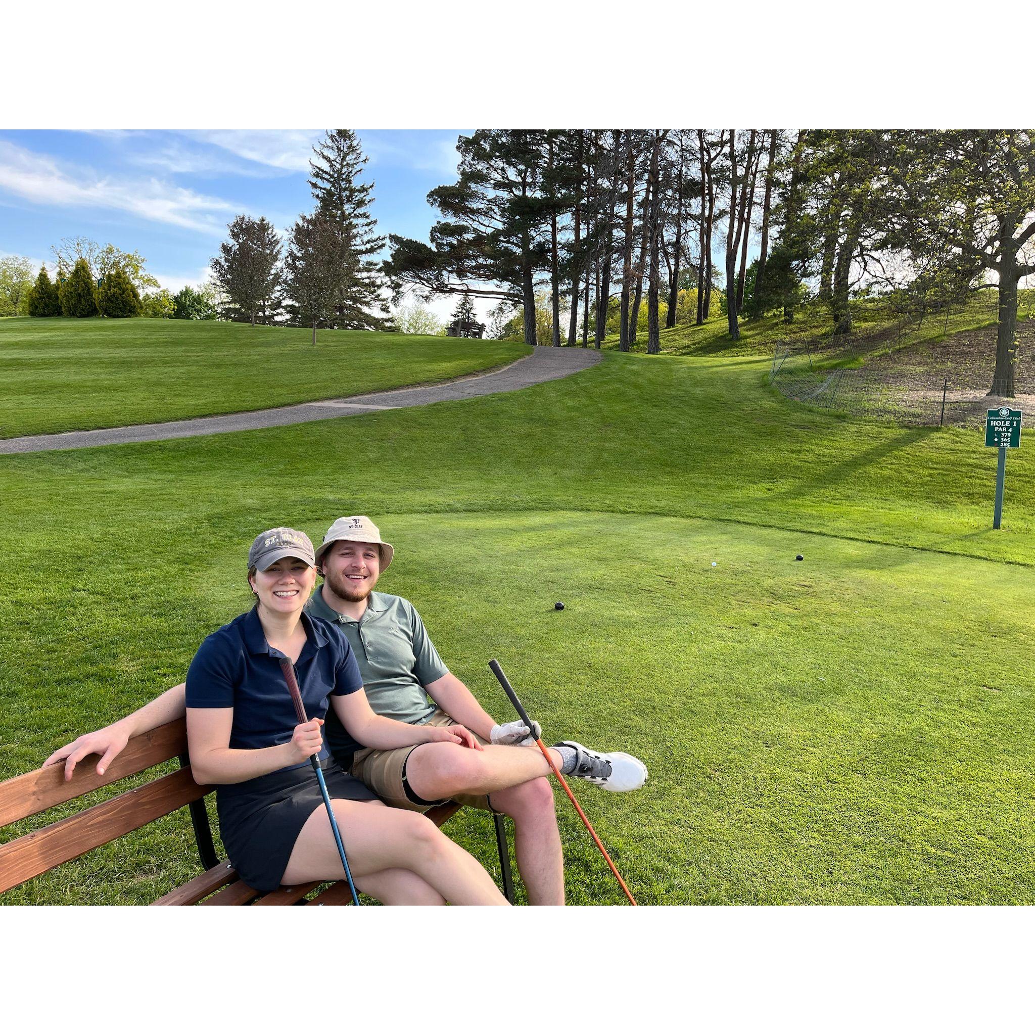Golfing in Minneapolis