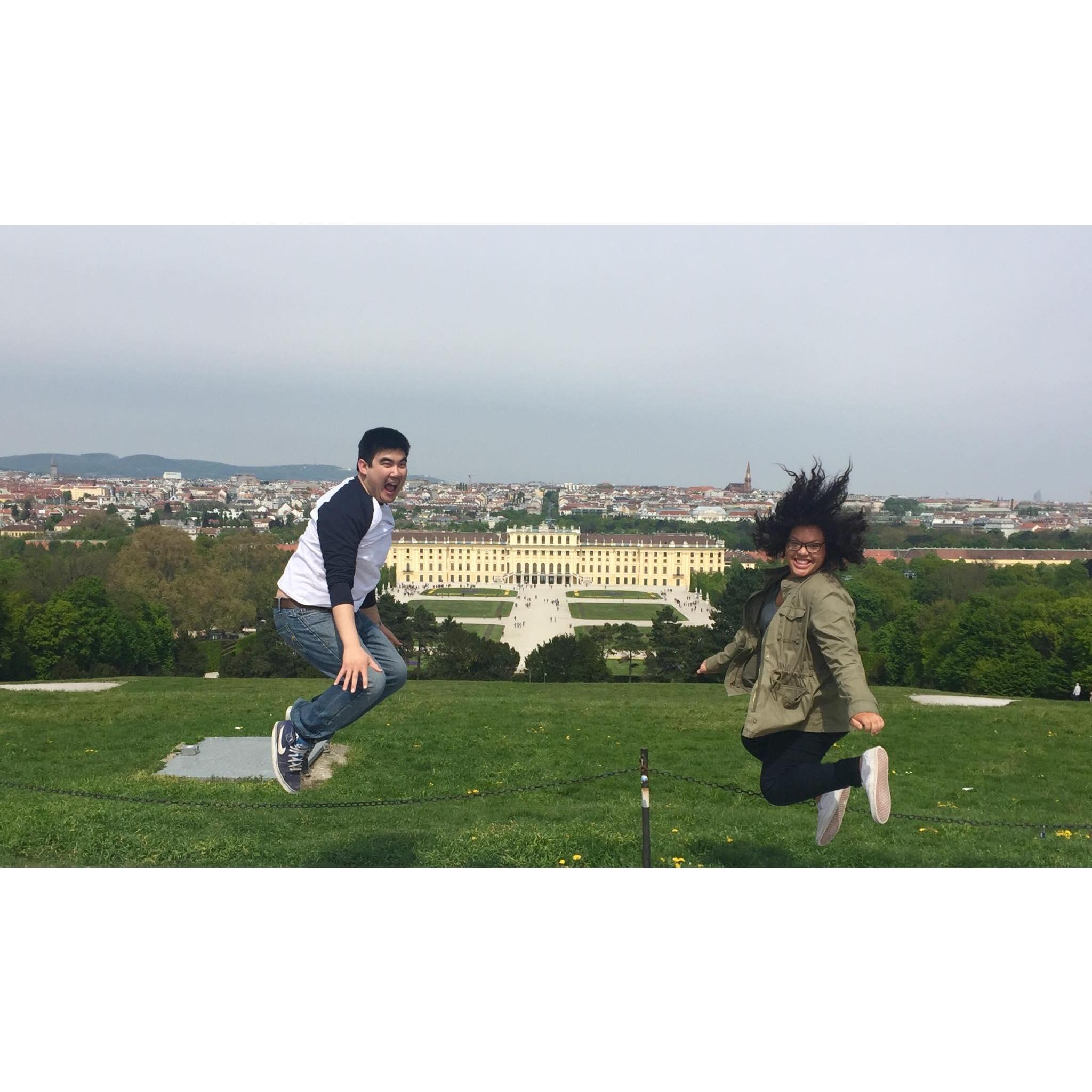 Took trip to Vienna, Austria together so Dan could show Taylor around. Fun fact, Vienna is where Dan studied abroad and got gout for the first time 😂