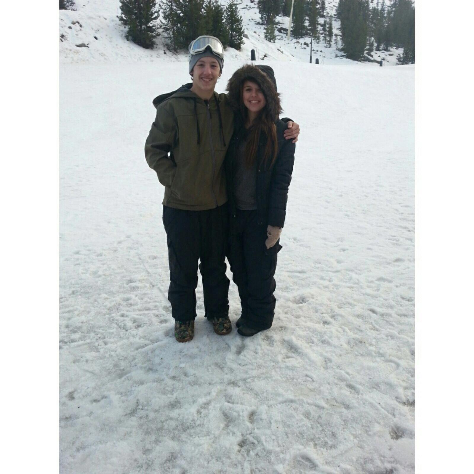 Snowboarding in China Peak
2015