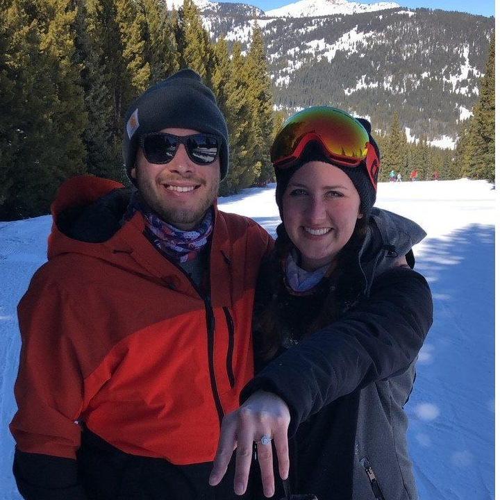 Engaged Feb 13, 2022. Copper Mountain, CO.