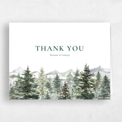 White Wedding Thank You - Kelton Landscape
