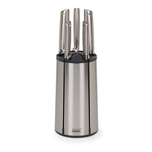 Joseph Joseph Elevate Steel Knives Carousel, 6-Piece Set