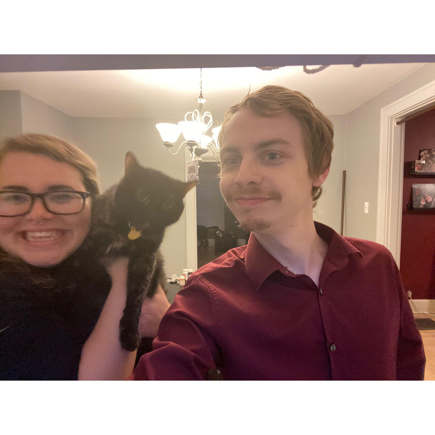 August 2021. Copeland was not happy about taking this photo.
