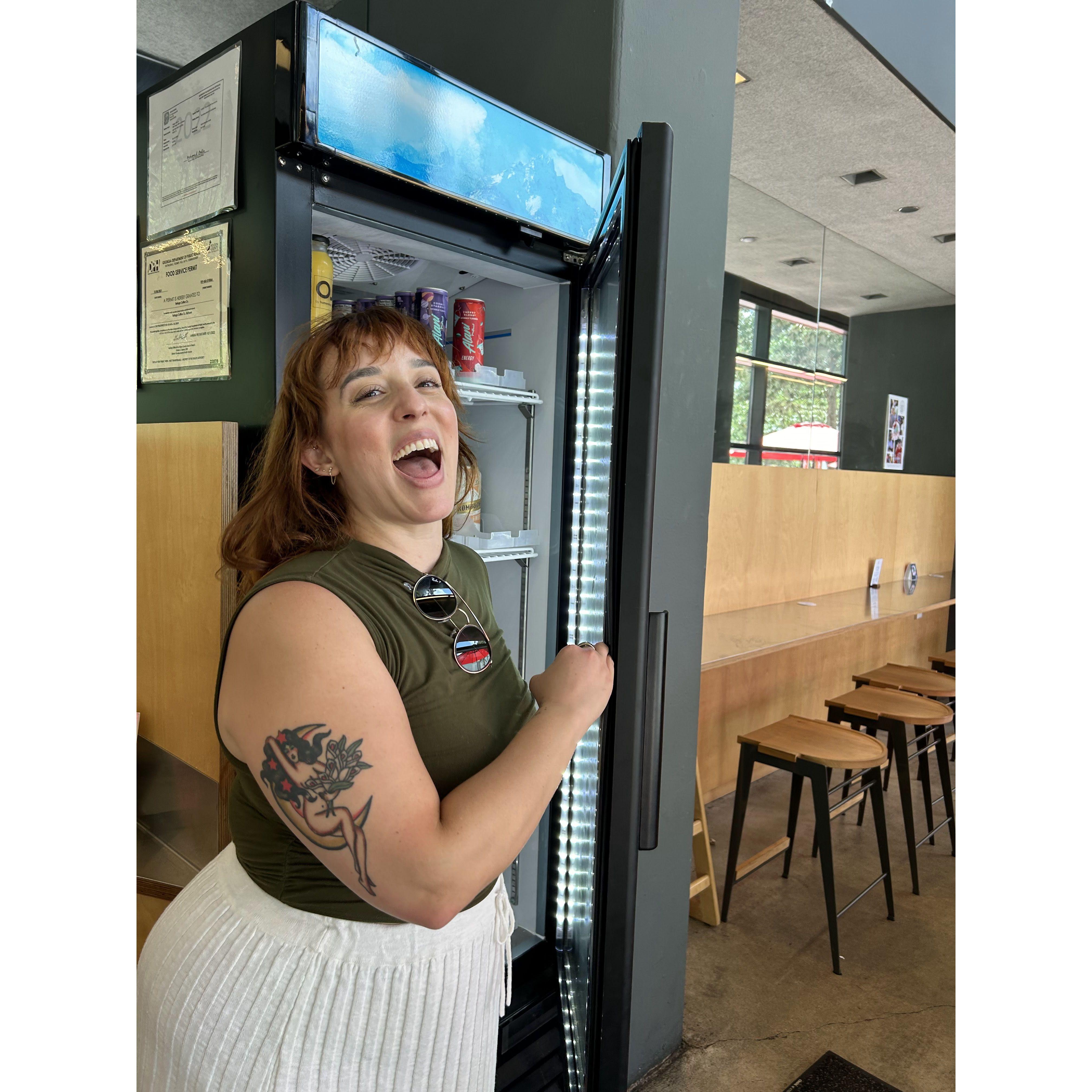 Cooling off in Hotlanta - ask Chris about this photo!