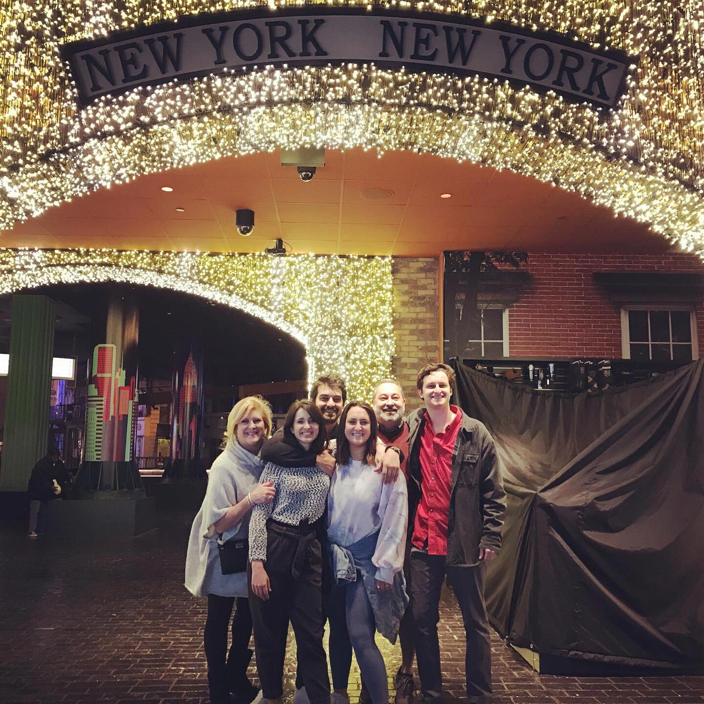 Family vacation to Vegas with Tyler’s family (mom, dad, sister, brother)