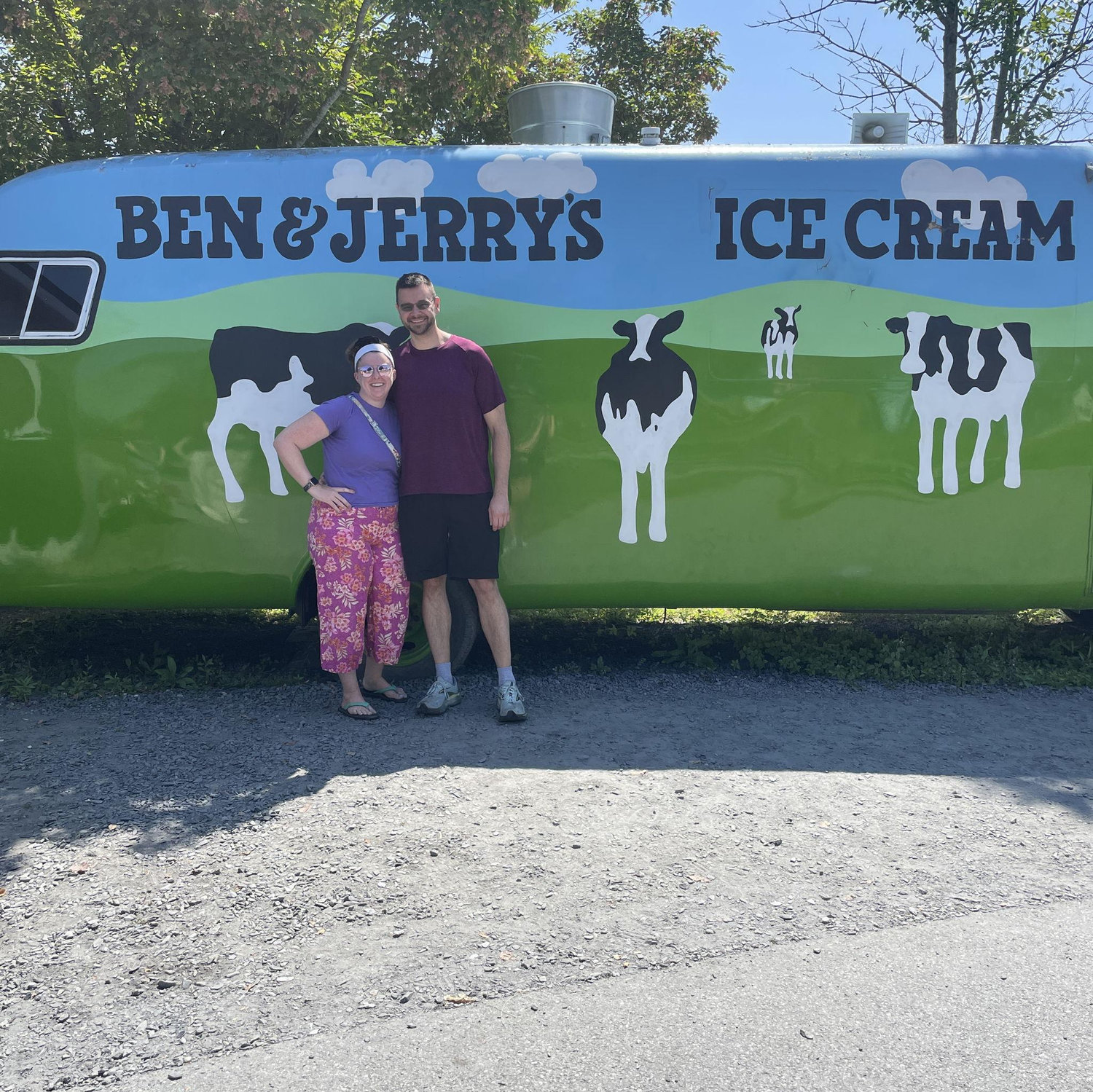 First road trip up to Elizabeth's family's Vermont house!