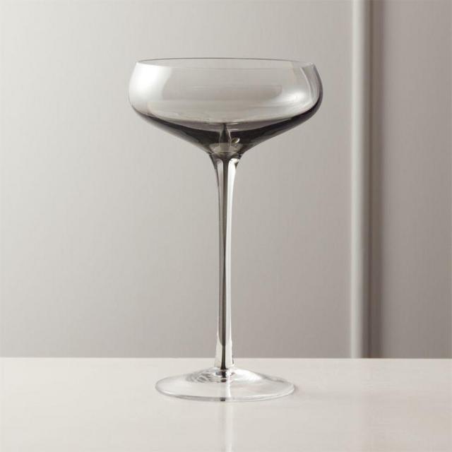 Reina Smoke Coupe Cocktail Glass