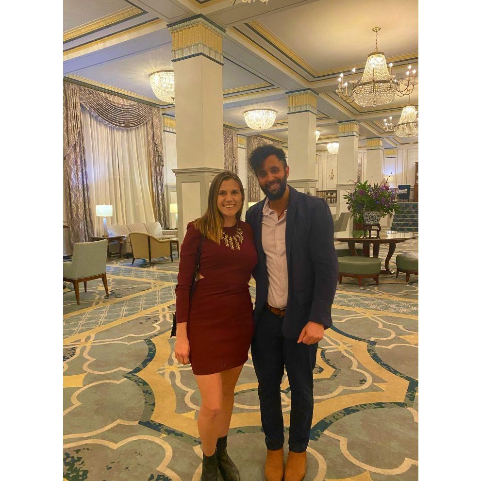 Getting ready for a night out in downtown Charleston. JAN 2025!