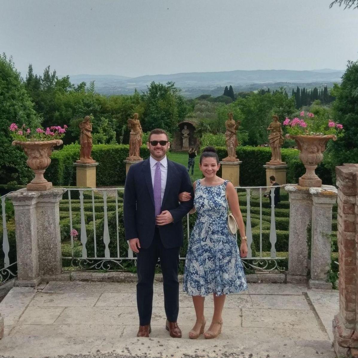 Looking good at a wedding, Tuscany edition