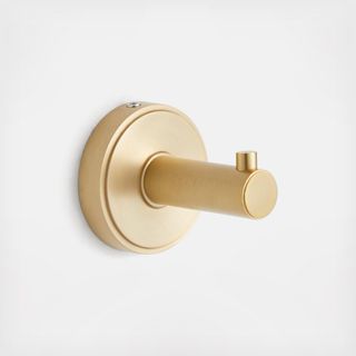 Modern Flat-End Bathroom Towel Hook