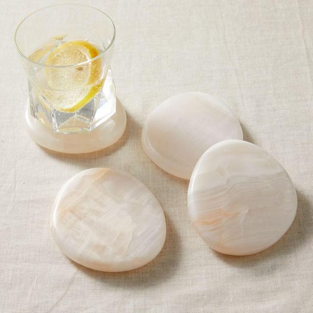 Onyx Coasters - Set of 4