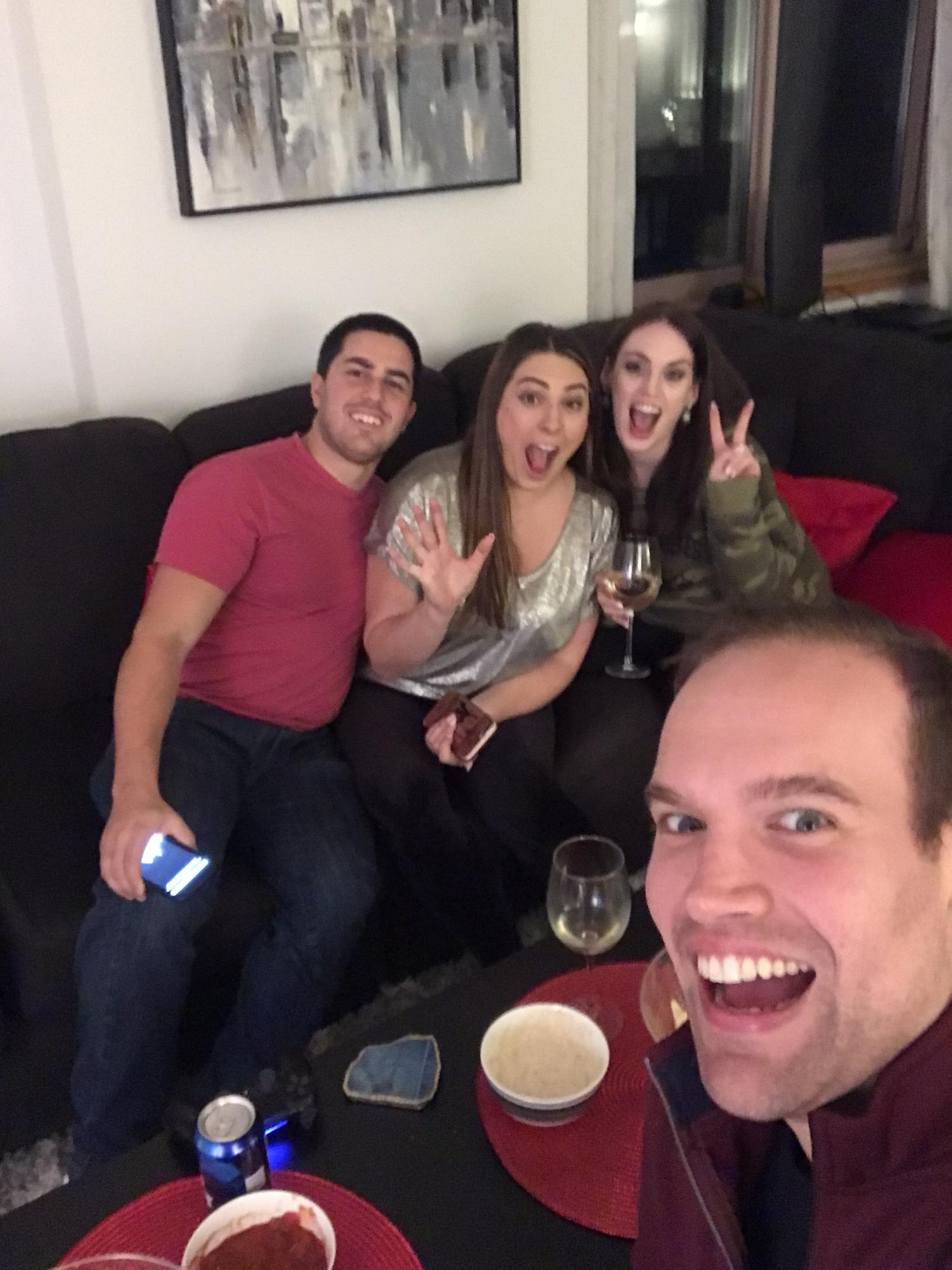 NYE in our NYC Apartment with our besties
2019
