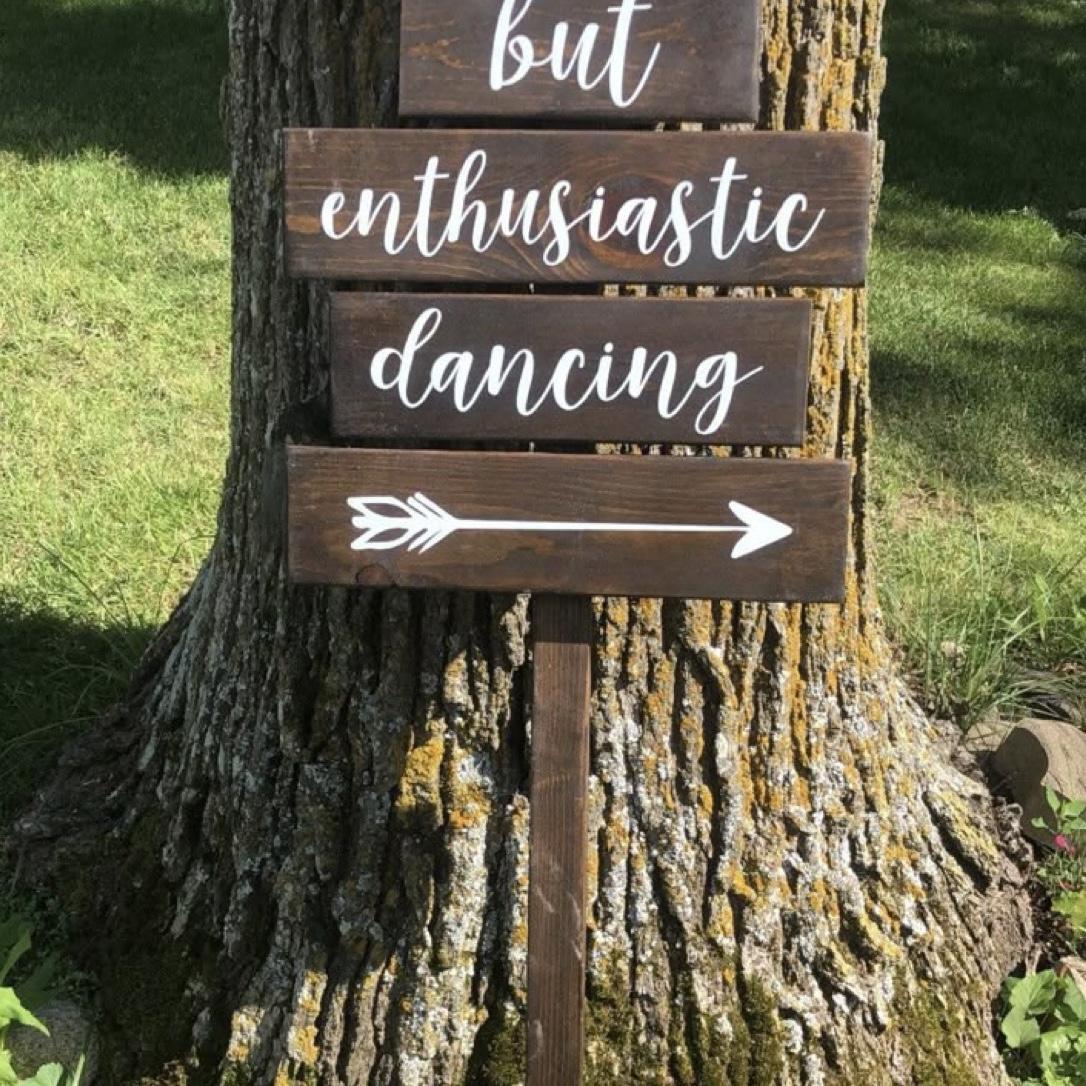 Signage we’d love.