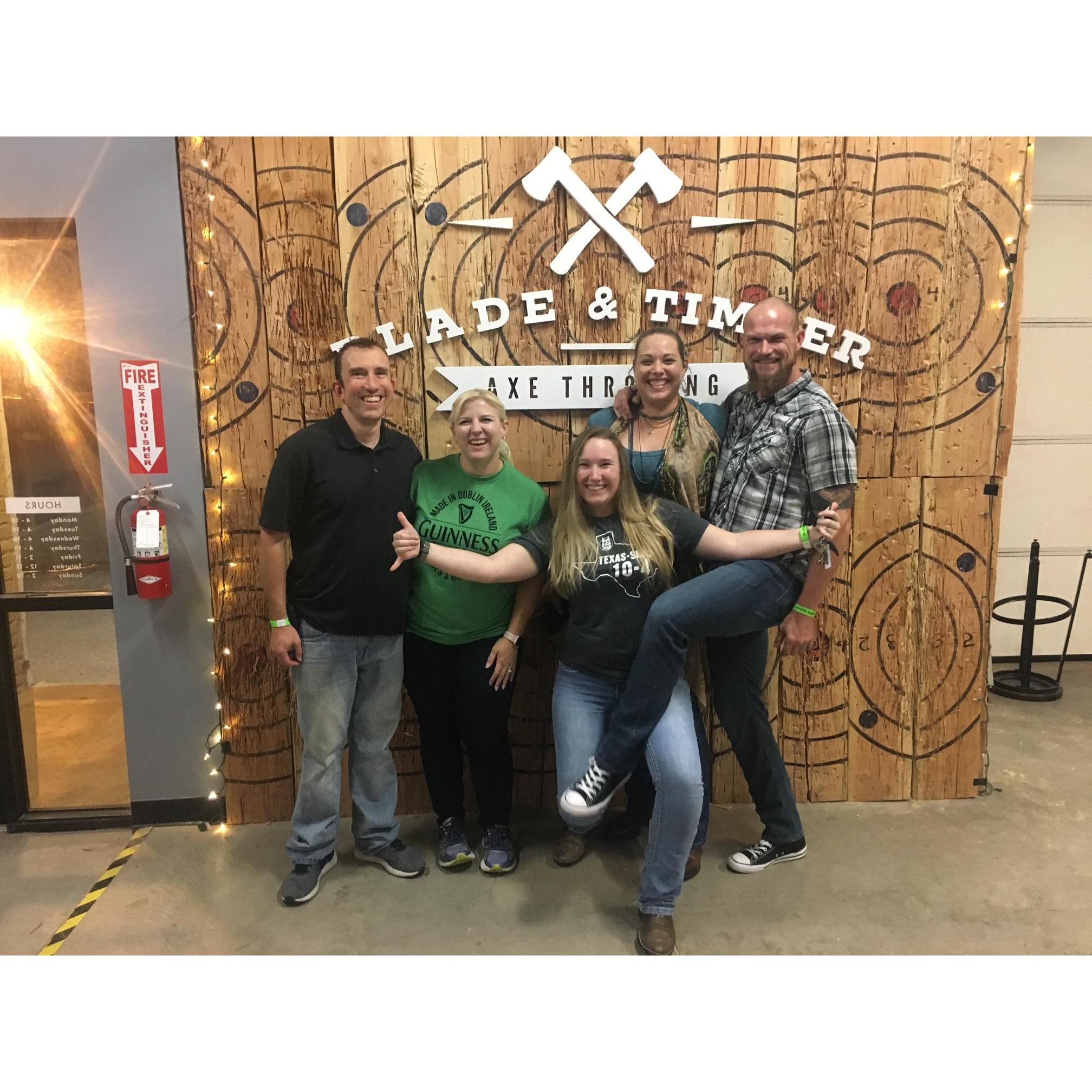 Blade and Timber with some of our favorites. September 2019