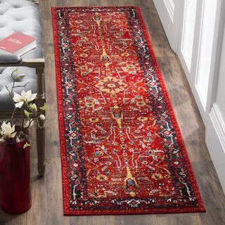 Vintage Hamadan Floral Runner