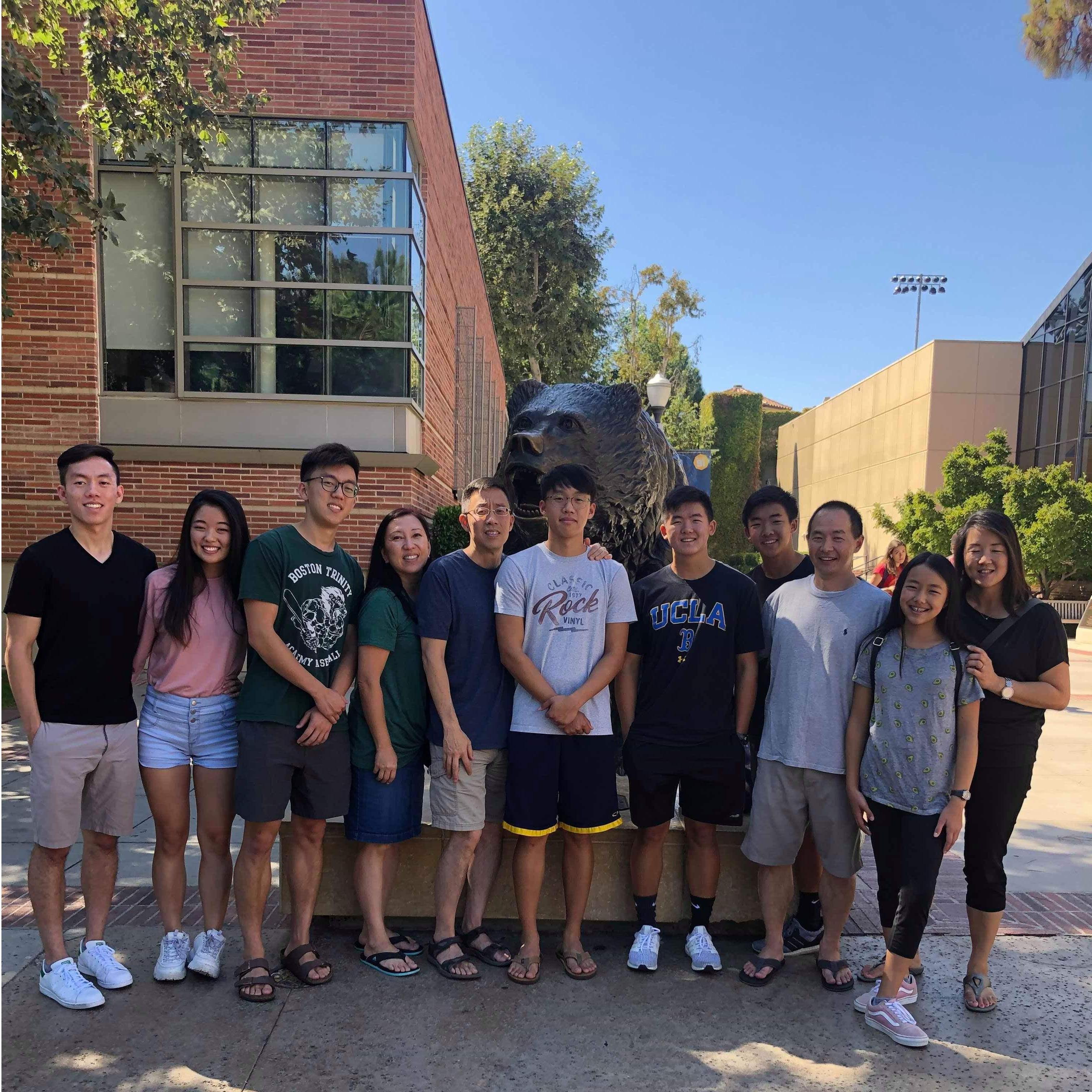 Moving Petey into his college dorm! Got to reunite with some amazing friends as well.