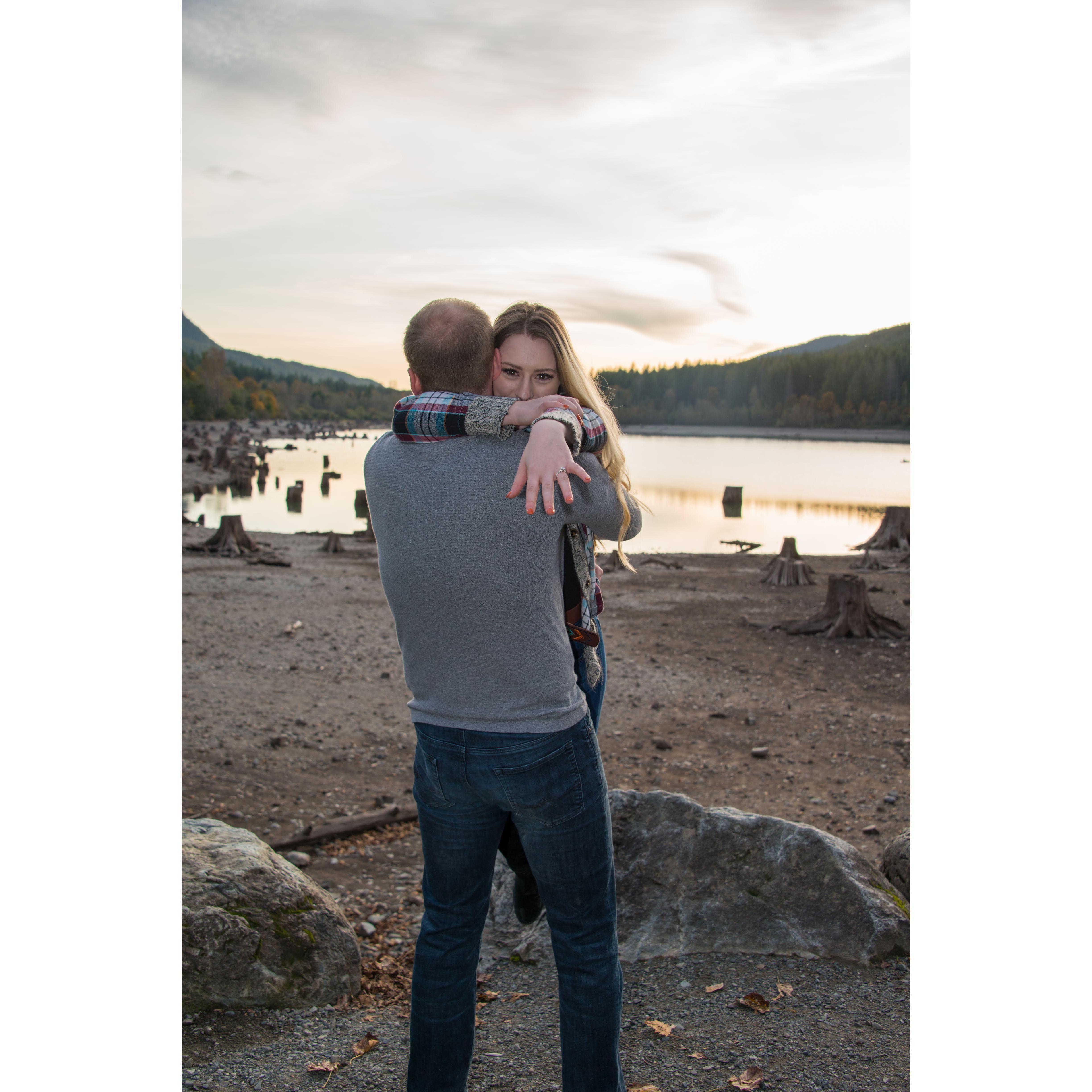 Engagement photo shoot with Cheri Jensen