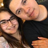 This was the day after he proposed.