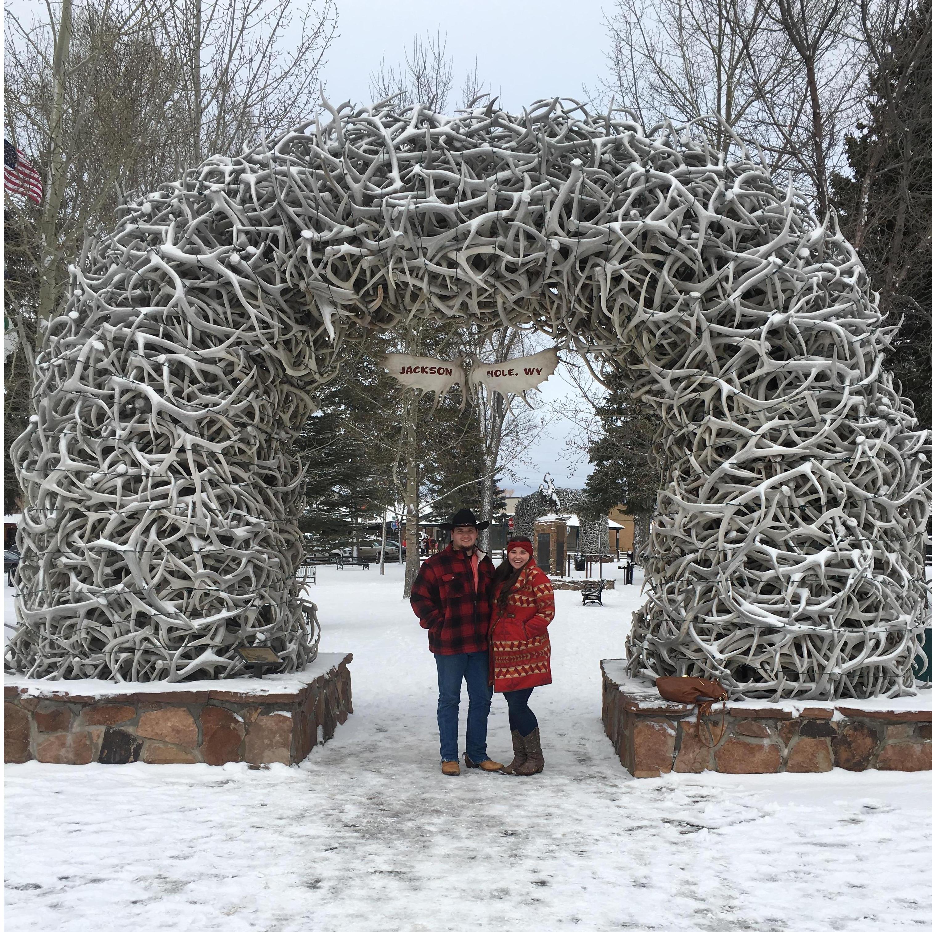 Jackson Hole, Wyoming Christmas 2017