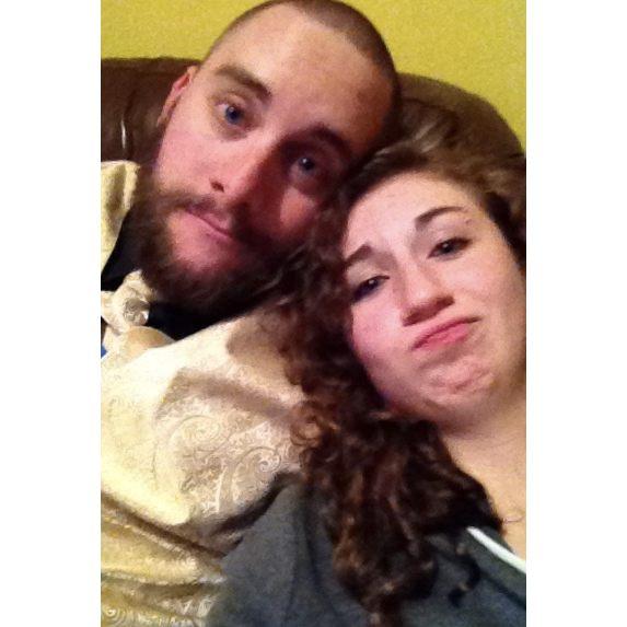 Our very first selfie! Way back in October 2013.