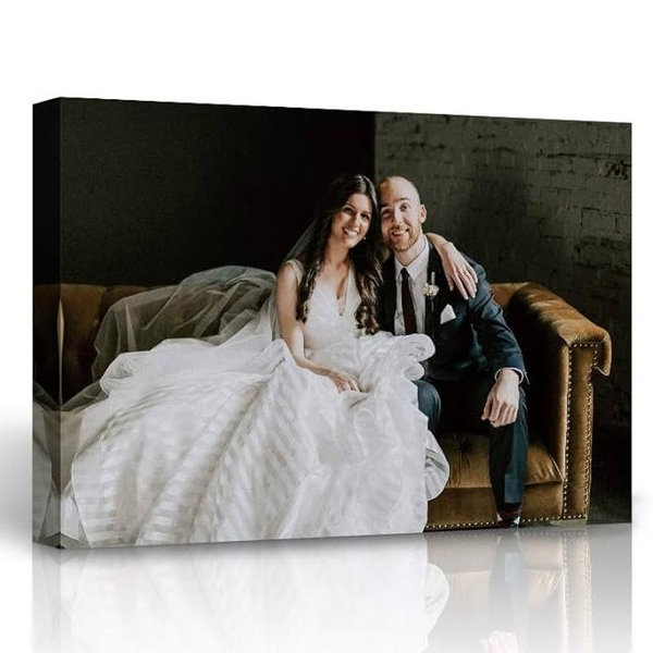 Wedding Portrait Canvas Print
