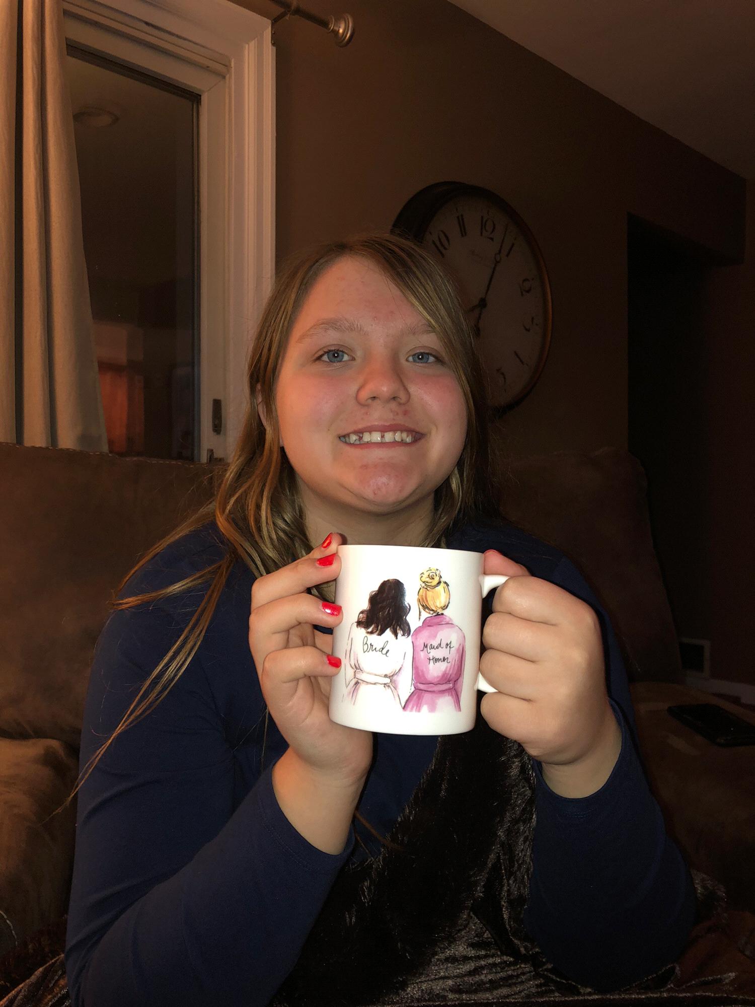 Our beautiful Maid of Honor