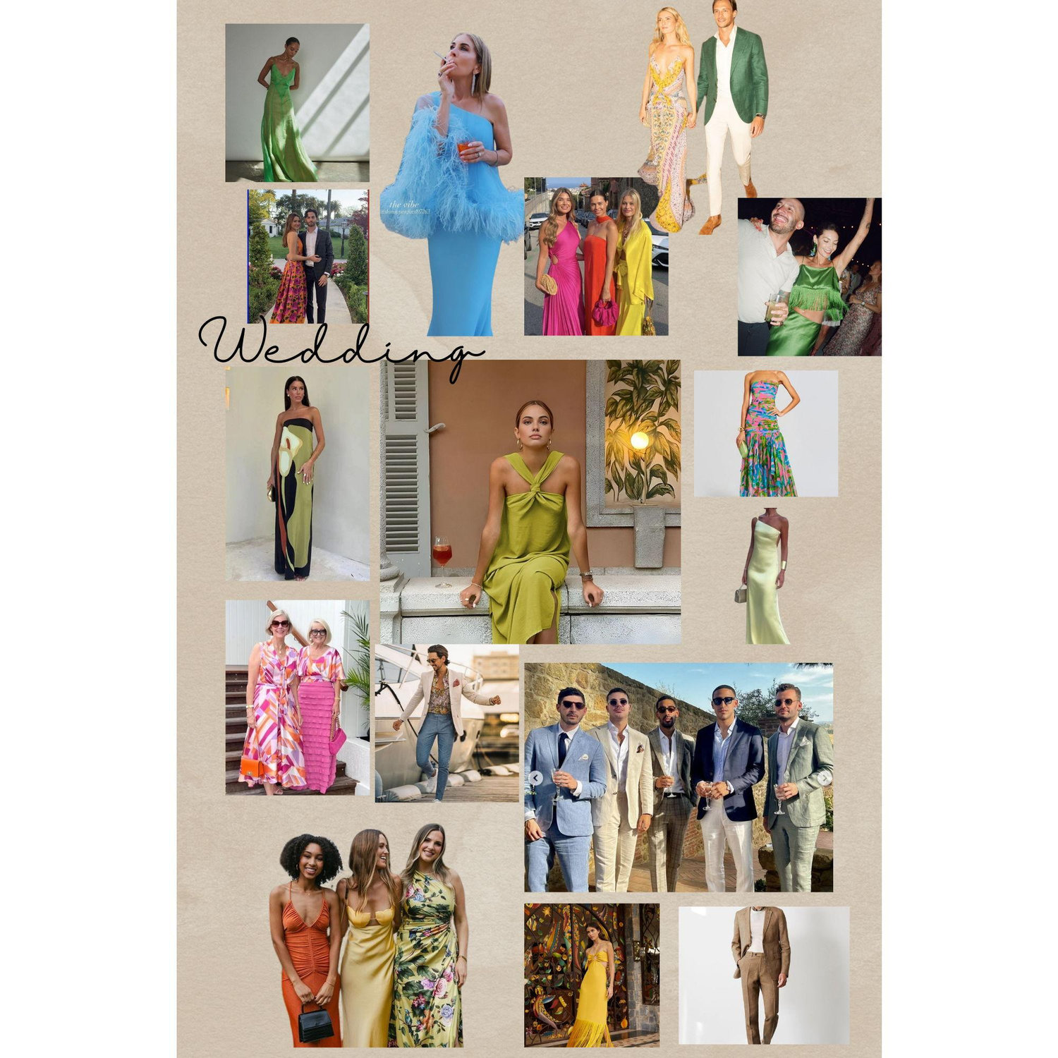 Wedding Day Mood Board