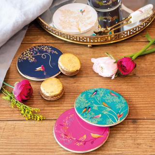 Sara Miller Chelsea Assorted 4-Piece Coaster Set