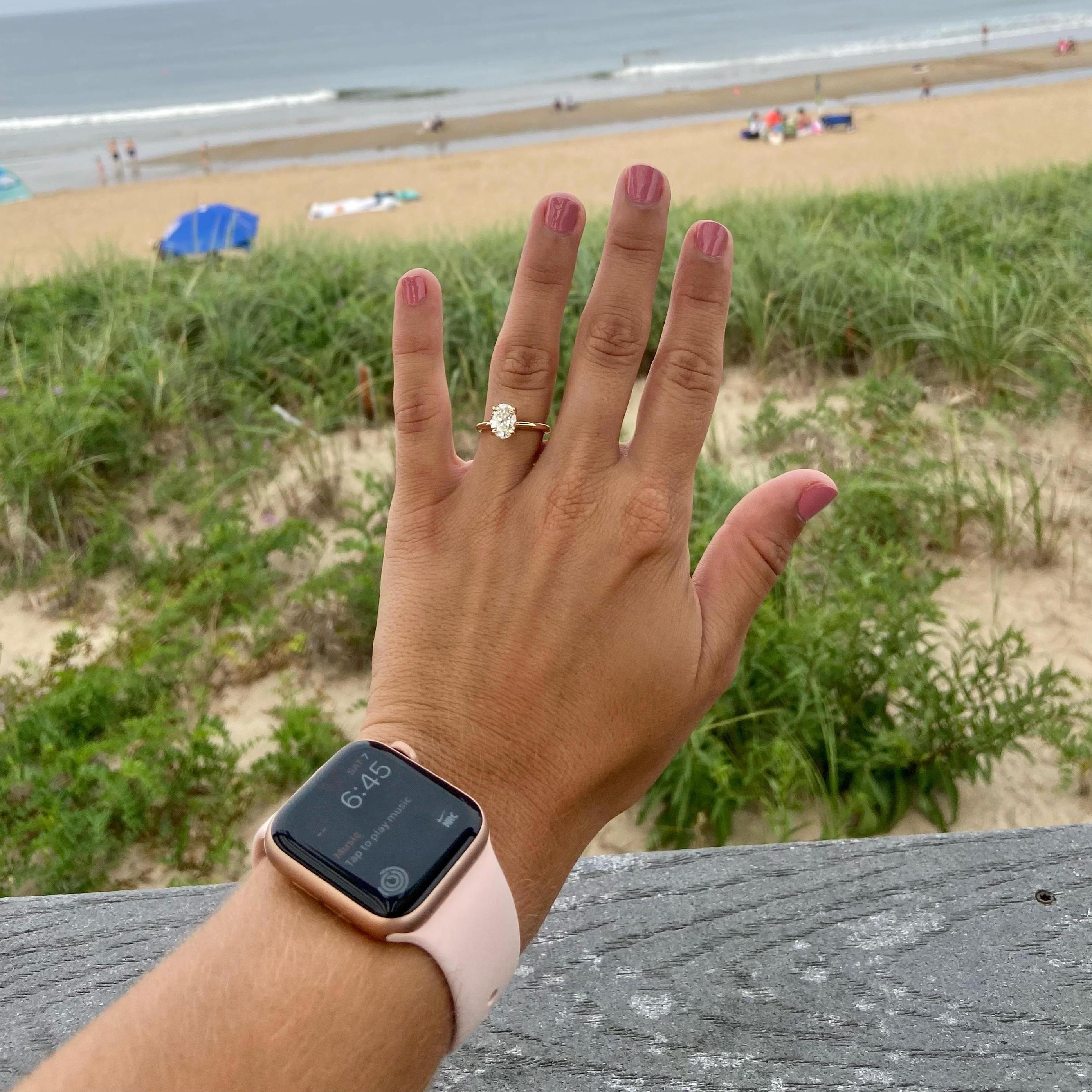 August 7, 2021 - We're engaged!