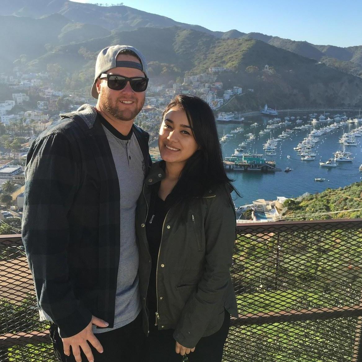 Our first trip together Catalina Island