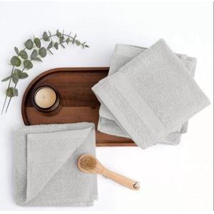 Set Of 6 Washcloths, 100% Super Plush Premium Cotton, Washcloths and Hand Towels - Becky Cameron