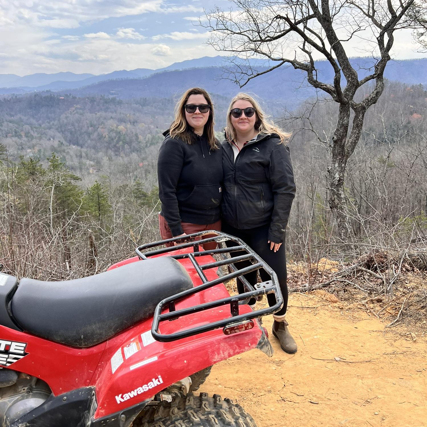 ATV ride in the Smokey mountains