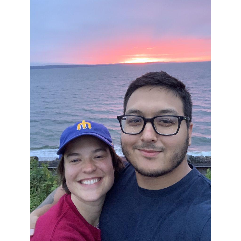 Edmonds, WA, Sunset, 2022.