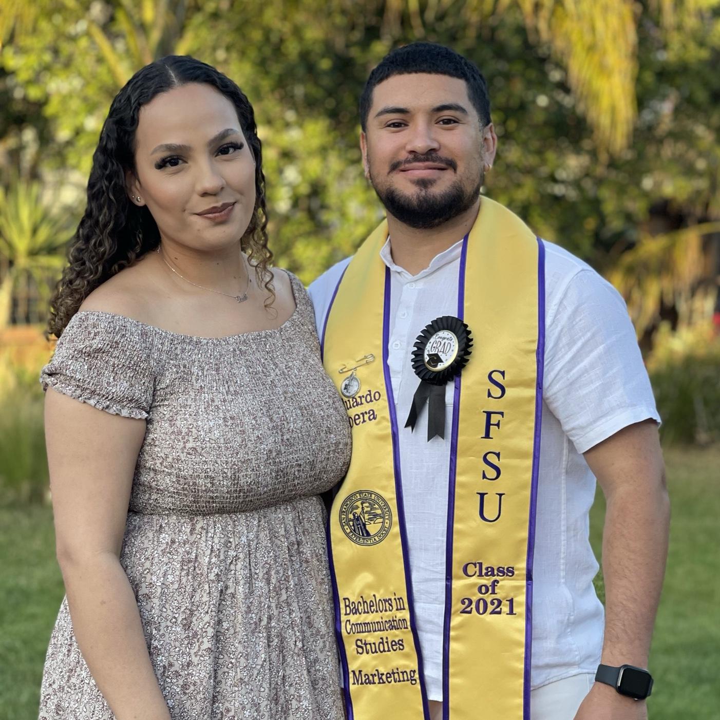 Lalo's graduation from San Francisco State!
¡La graduación de Lalo del la universidad de San Francisco!