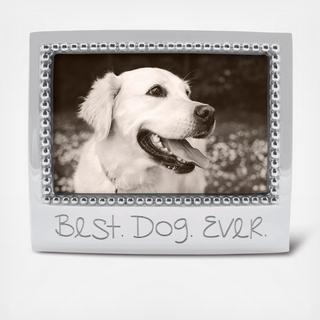 BEST DOG EVER Beaded Frame