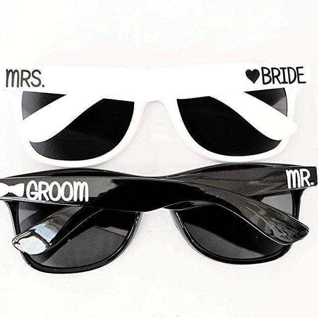 Bride and Groom Sunglasses Set by BellaCuttery, Honeymoon Gifts for the Couple, Destination Wedding Gifts