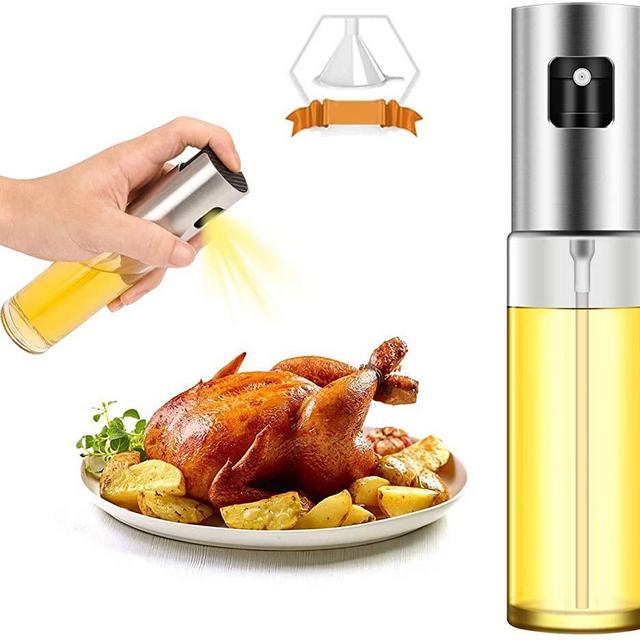 Oil Sprayer for Cooking, Olive Oil Sprayer Mister, Olive Oil Spray Bottle, Olive Oil Spray for Salad, BBQ, Kitchen Baking, Roasting