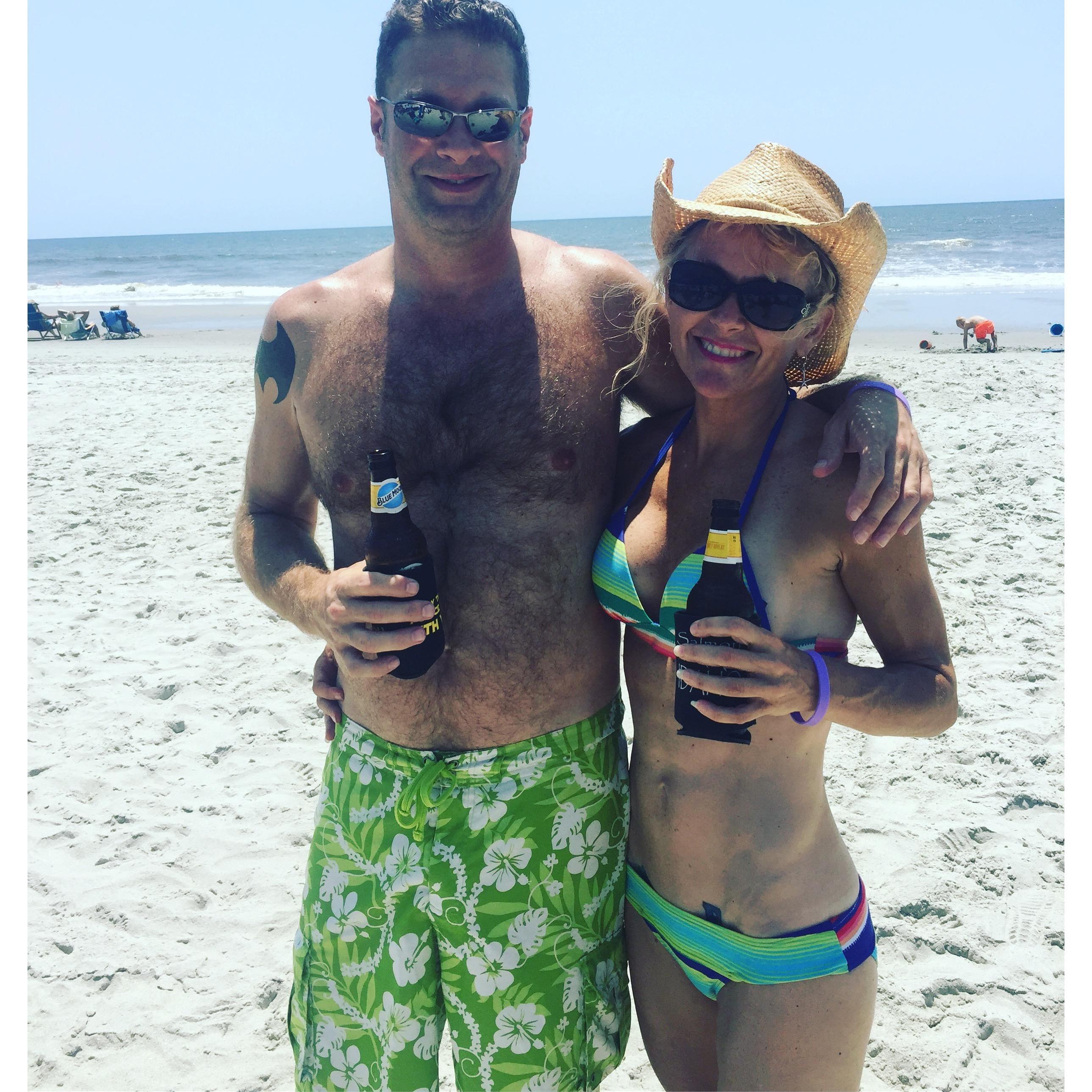 Our first beach trip together....Myrtle Beach --- June