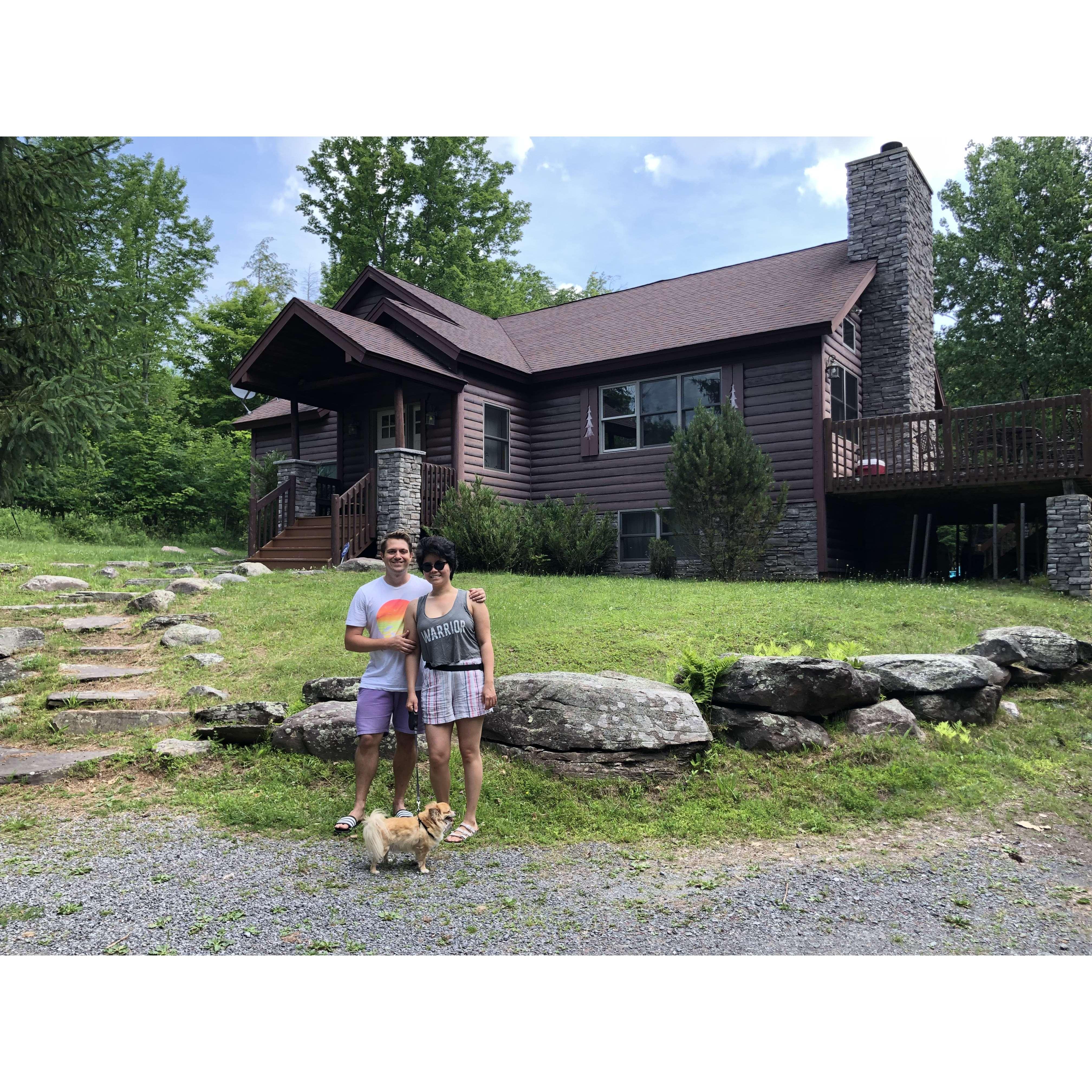 A weekend getaway in NY.