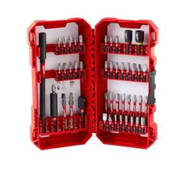 Milwaukee SHOCKWAVE Impact Duty Alloy Steel Screw Driver Bit Set (45-Piece) 48-32-4023 - The Home Depot
