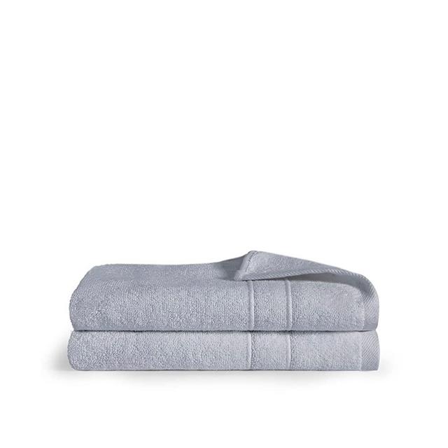Brooklinen Classic Soft & Absorbent Hand Towels, Smoke Gray - Set of 2