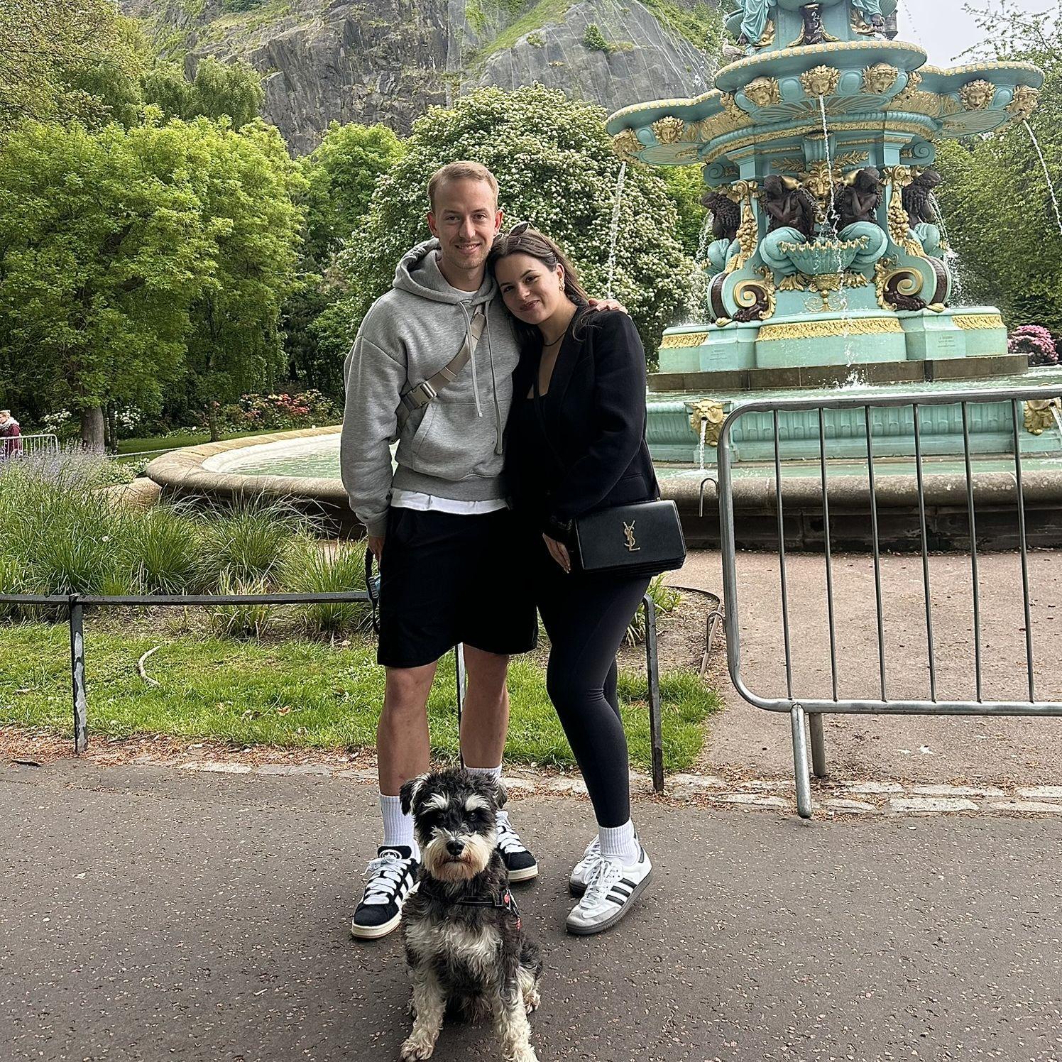 Princes Street Gardens, Edinburgh UK, 2024