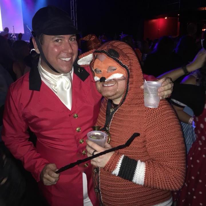 Fox Hunt, Halloween, October 2017.