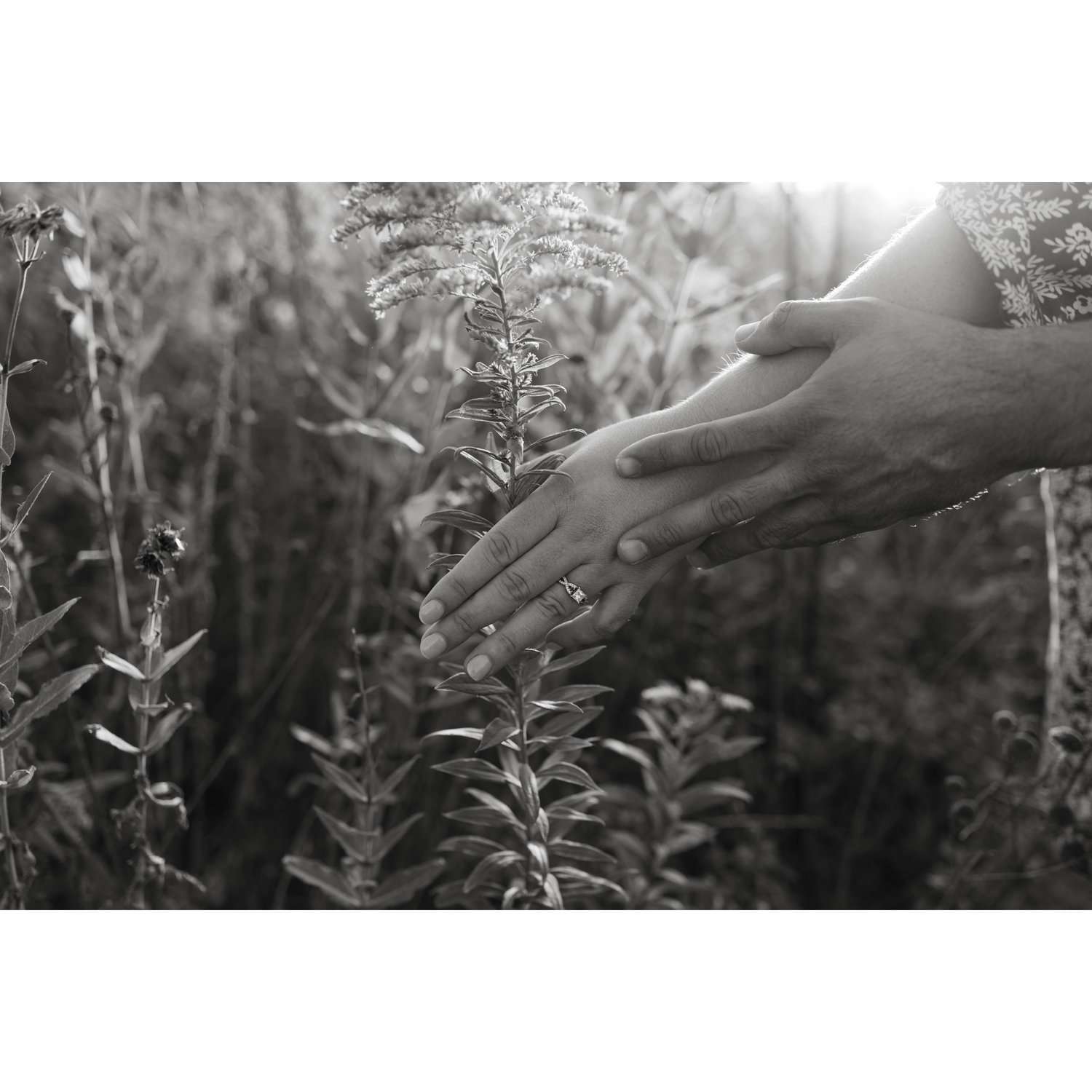 The story behind the ring- the infinity design represents our paths as individuals that lead up to our path as a team