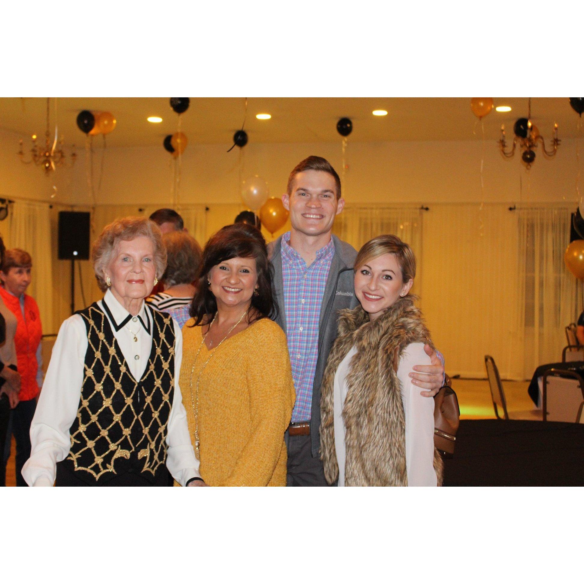 Brit's Nana, Adeline Rhinehart and her mother, Kimberly Bragg.